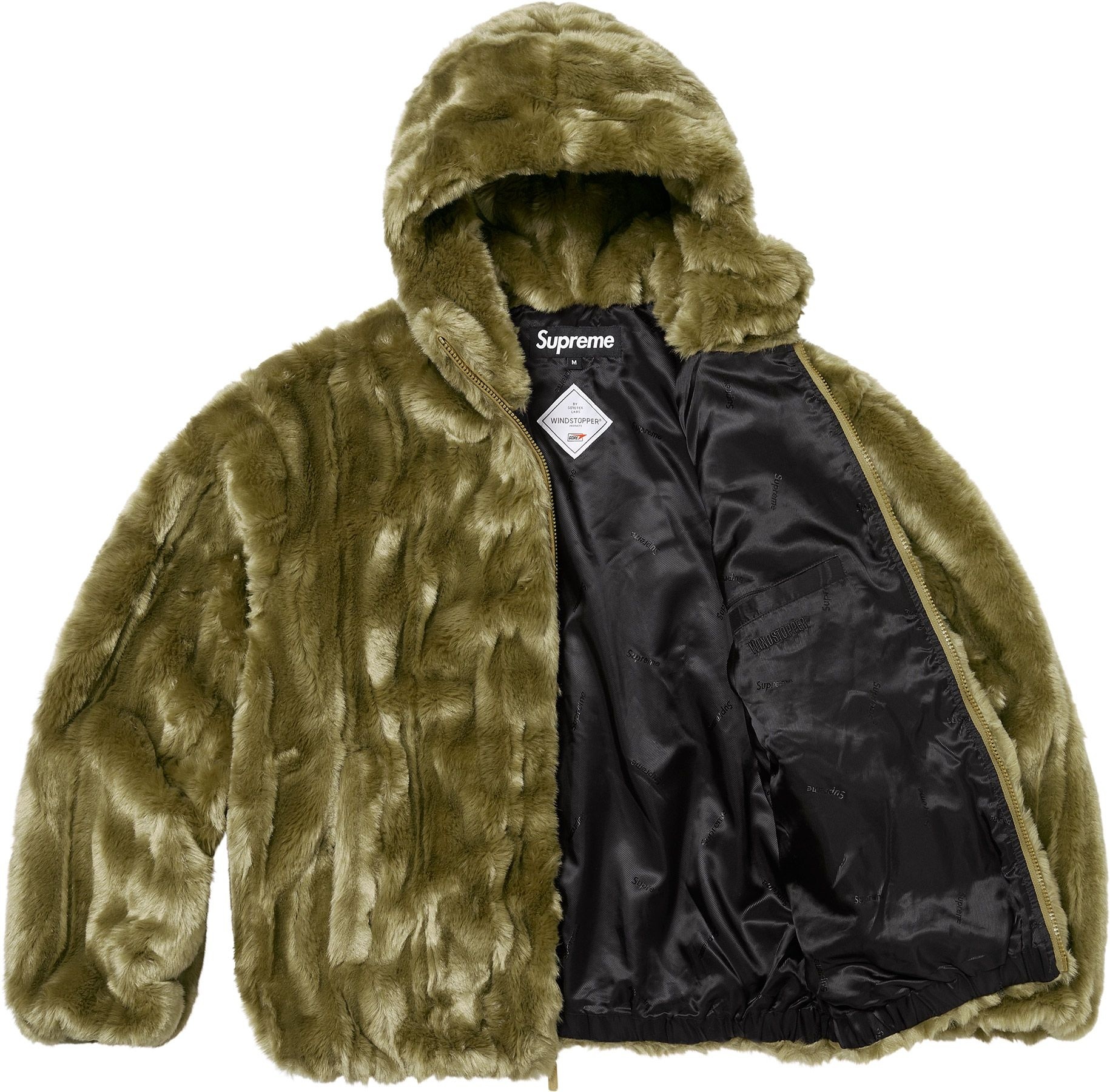 Faux Fur Hooded Jacket view 8